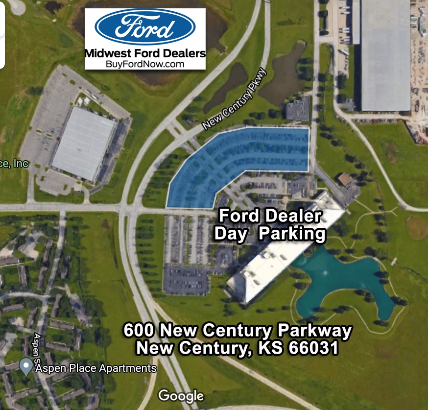 Ford Dealer Day Map